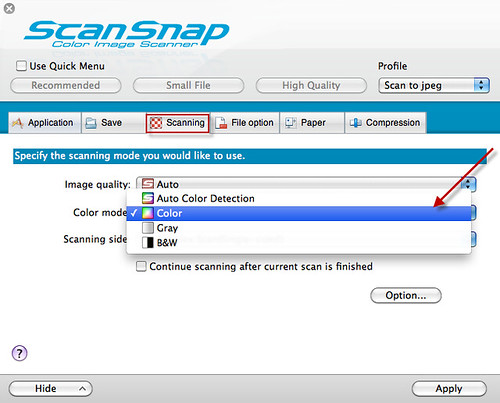 install scansnap s510 for mac